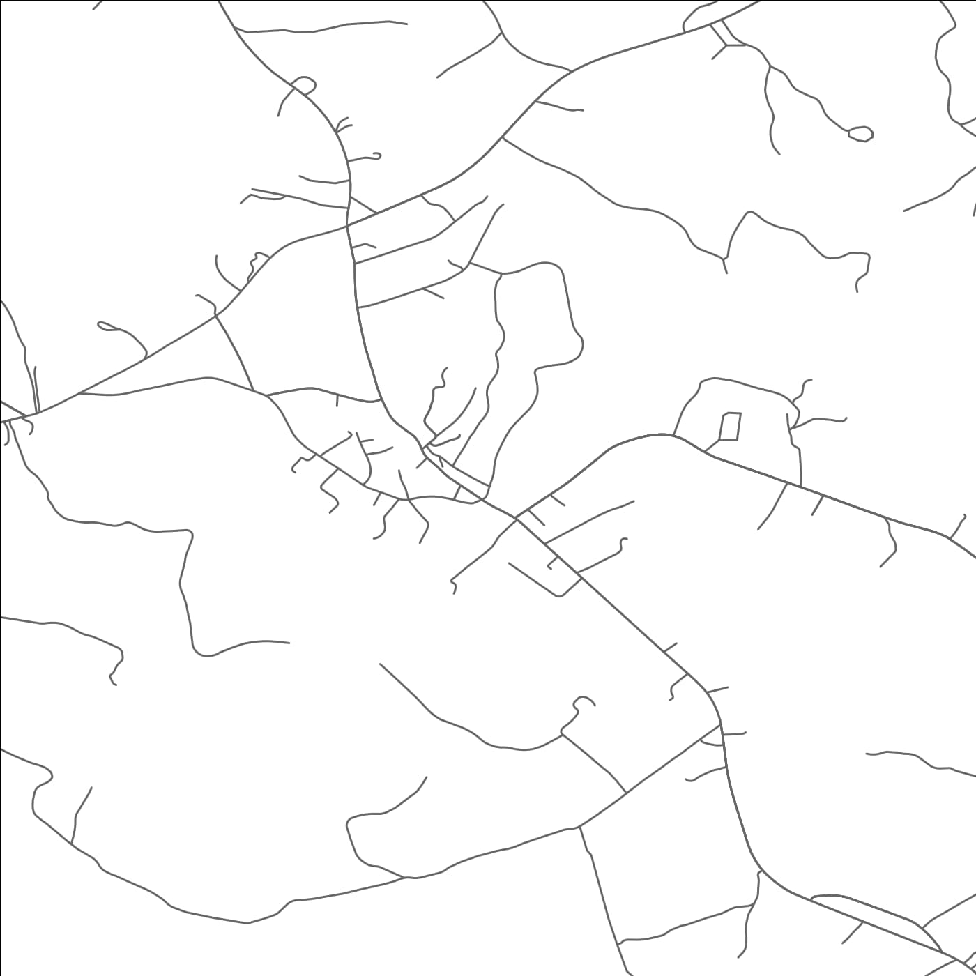 ROAD MAP OF DRAKES BRANCH, VIRGINIA BY MAPBAKES