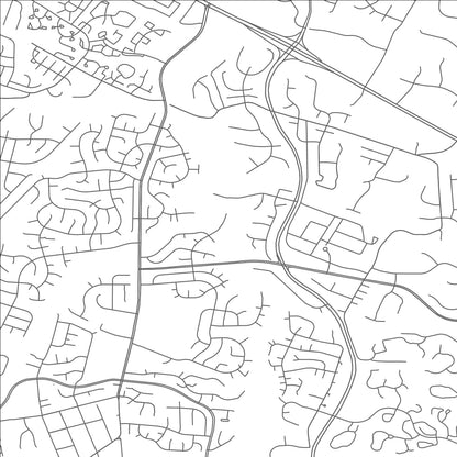 ROAD MAP OF DRANESVILLE, VIRGINIA BY MAPBAKES