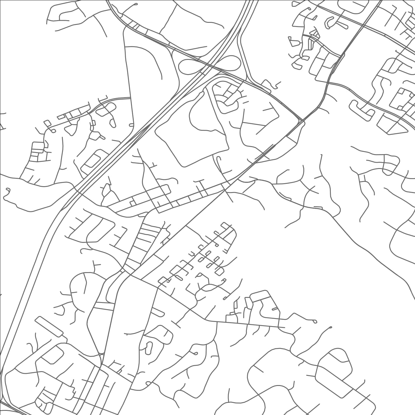 ROAD MAP OF DUMFRIES, VIRGINIA BY MAPBAKES