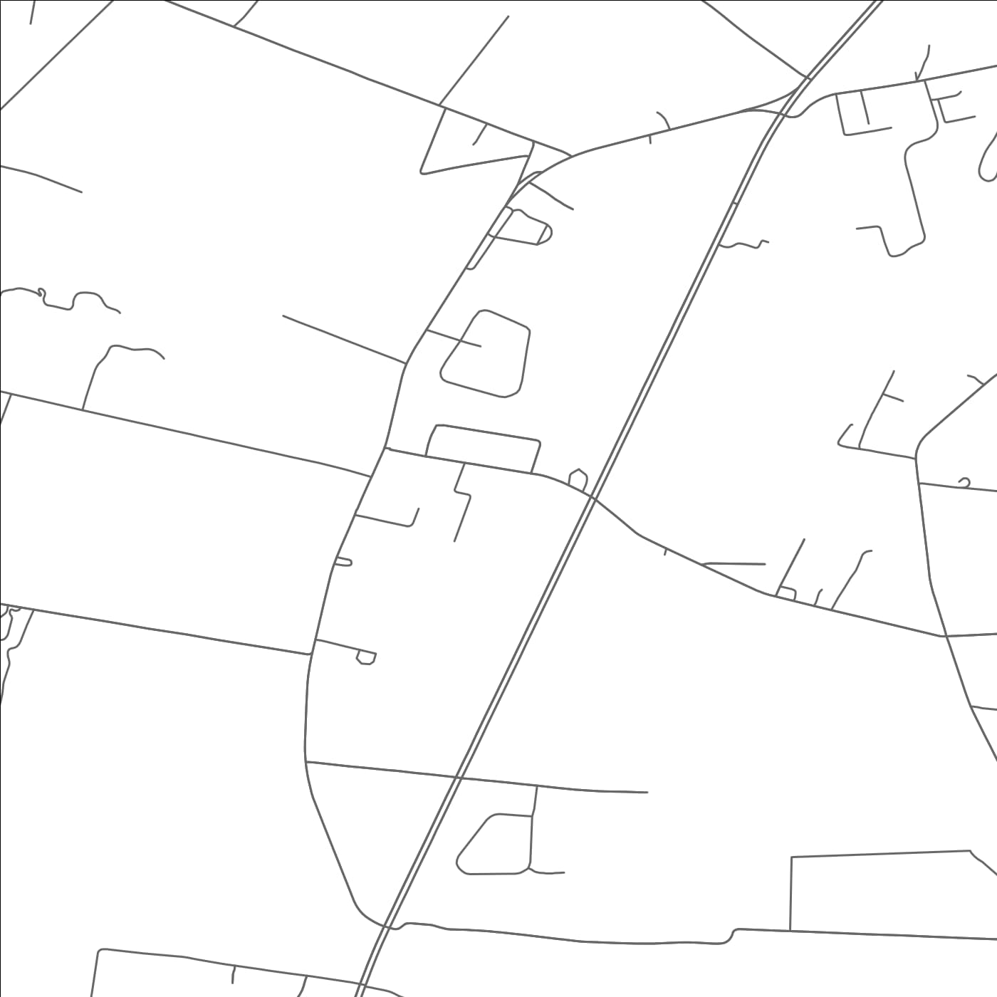 ROAD MAP OF EASTVILLE, VIRGINIA BY MAPBAKES