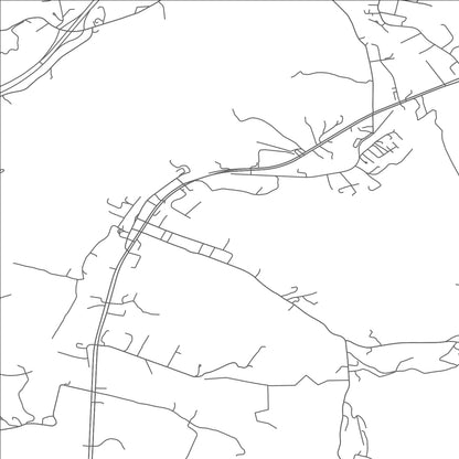 ROAD MAP OF ELLISTON, VIRGINIA BY MAPBAKES