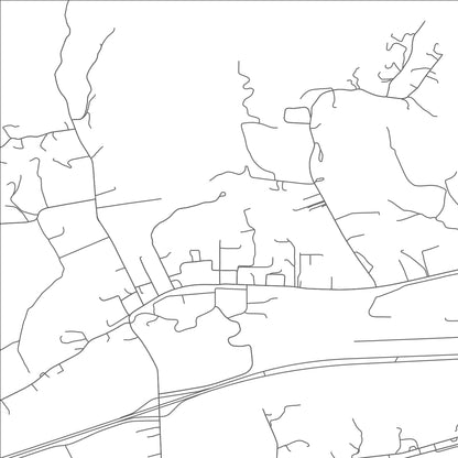 ROAD MAP OF EMORY, VIRGINIA BY MAPBAKES