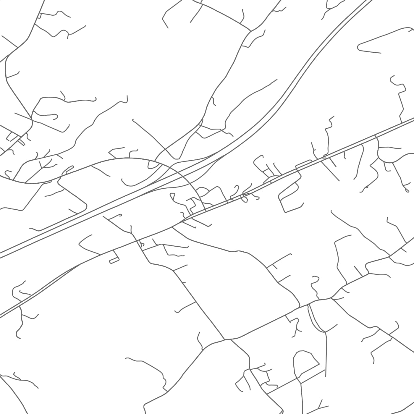 ROAD MAP OF FAIRFIELD, VIRGINIA BY MAPBAKES