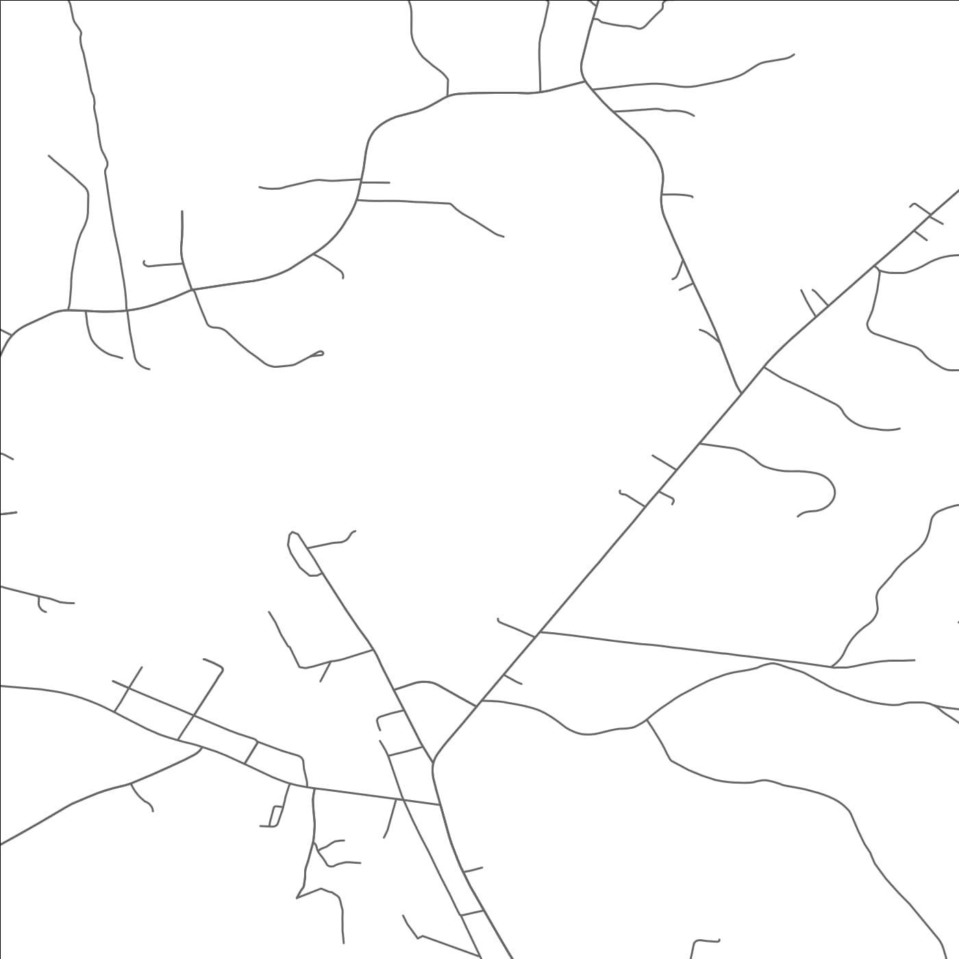 ROAD MAP OF FAIRVIEW, VIRGINIA BY MAPBAKES