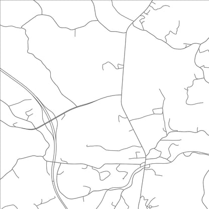 ROAD MAP OF FANCY GAP, VIRGINIA BY MAPBAKES