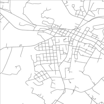 ROAD MAP OF FARMVILLE, VIRGINIA BY MAPBAKES