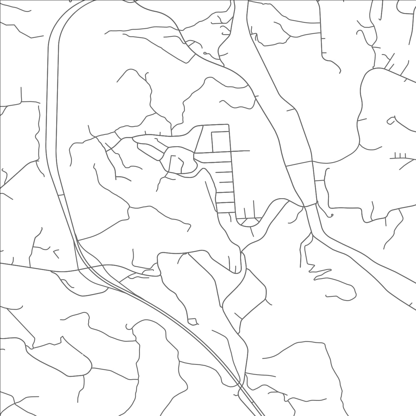 ROAD MAP OF FIELDALE, VIRGINIA BY MAPBAKES