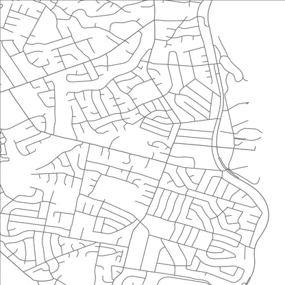 ROAD MAP OF FORT HUNT, VIRGINIA BY MAPBAKES