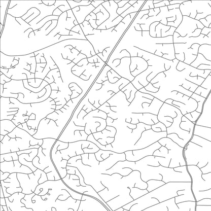 ROAD MAP OF FRANKLIN FARM, VIRGINIA BY MAPBAKES