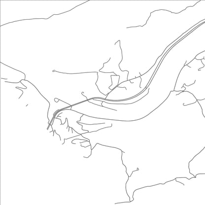 ROAD MAP OF GLEN LYN, VIRGINIA BY MAPBAKES