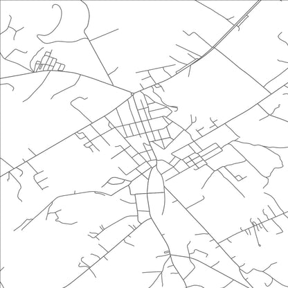 ROAD MAP OF GORDONSVILLE, VIRGINIA BY MAPBAKES