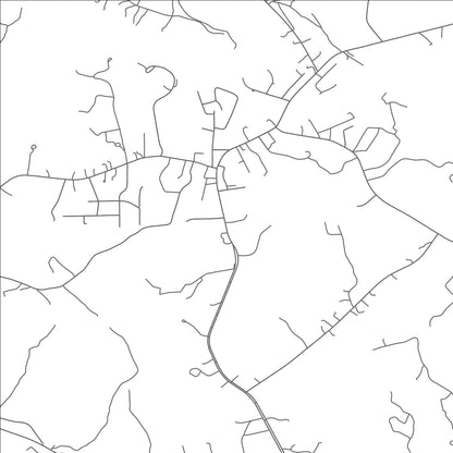 ROAD MAP OF HALIFAX, VIRGINIA BY MAPBAKES