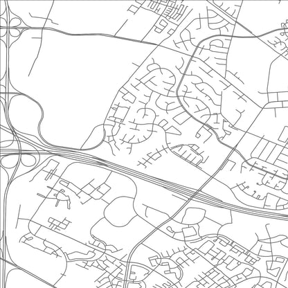 ROAD MAP OF HUTCHISON, VIRGINIA BY MAPBAKES