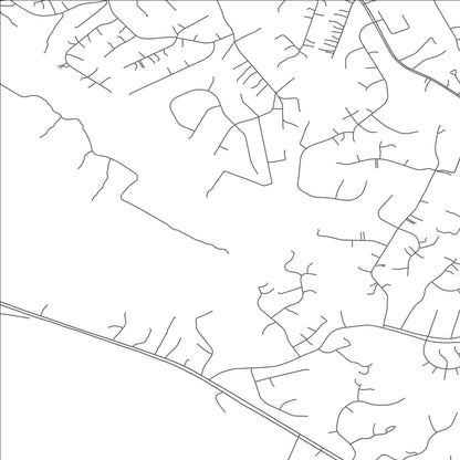 ROAD MAP OF INDEPENDENT HILL, VIRGINIA BY MAPBAKES