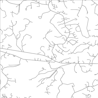 ROAD MAP OF IVY, VIRGINIA BY MAPBAKES