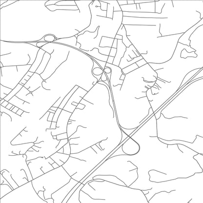 ROAD MAP OF JOLIVUE, VIRGINIA BY MAPBAKES