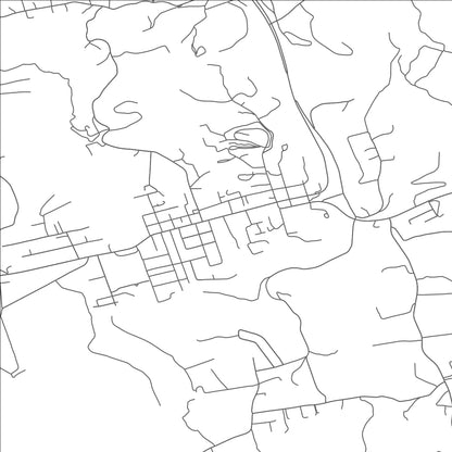 ROAD MAP OF JONESVILLE, VIRGINIA BY MAPBAKES