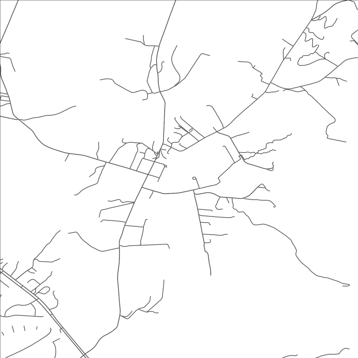 ROAD MAP OF KEEZLETOWN, VIRGINIA BY MAPBAKES