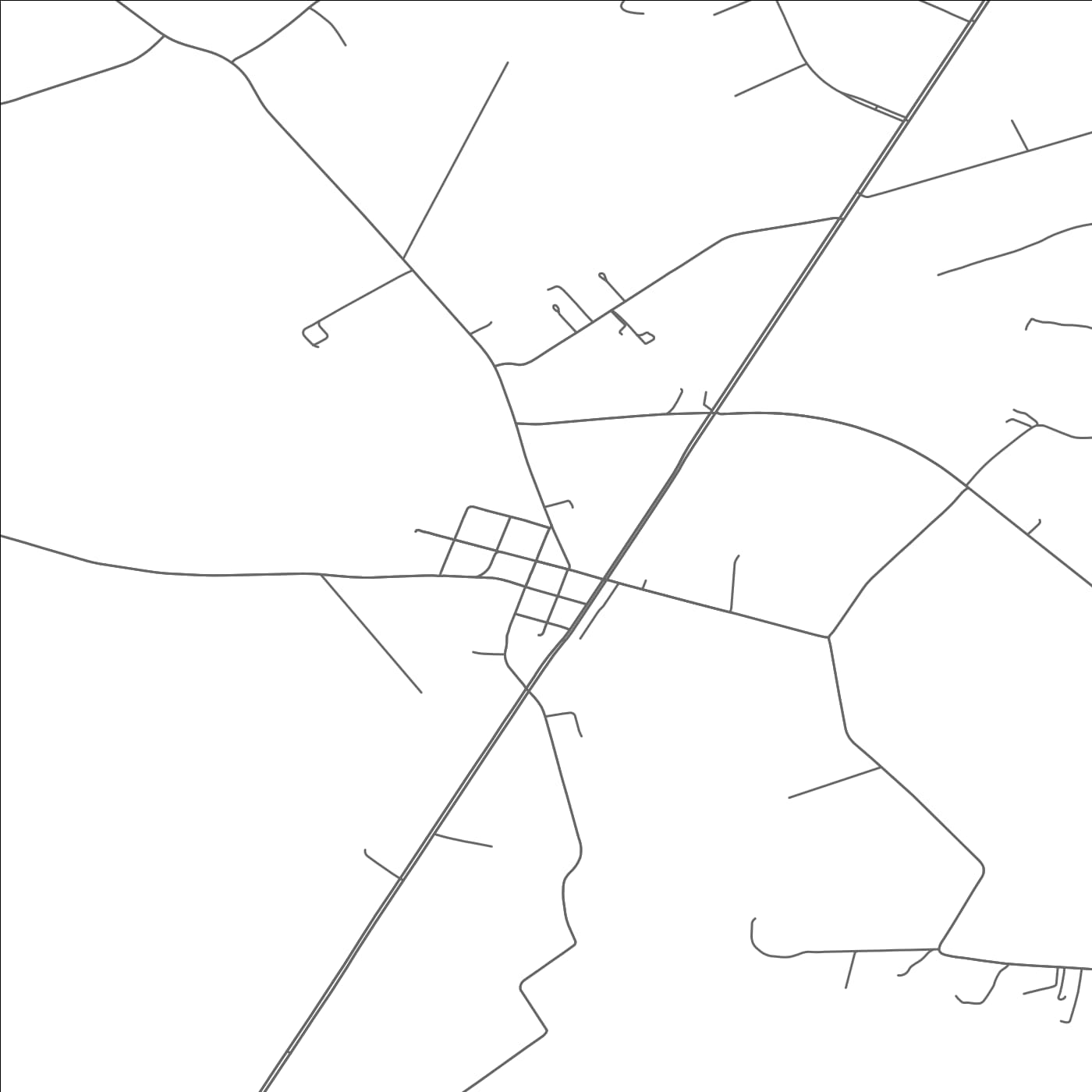 ROAD MAP OF KELLER, VIRGINIA BY MAPBAKES