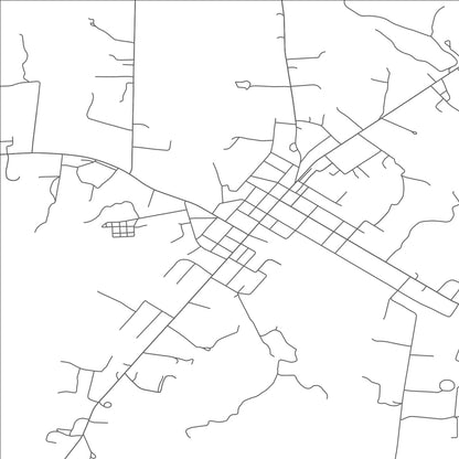 ROAD MAP OF KENBRIDGE, VIRGINIA BY MAPBAKES