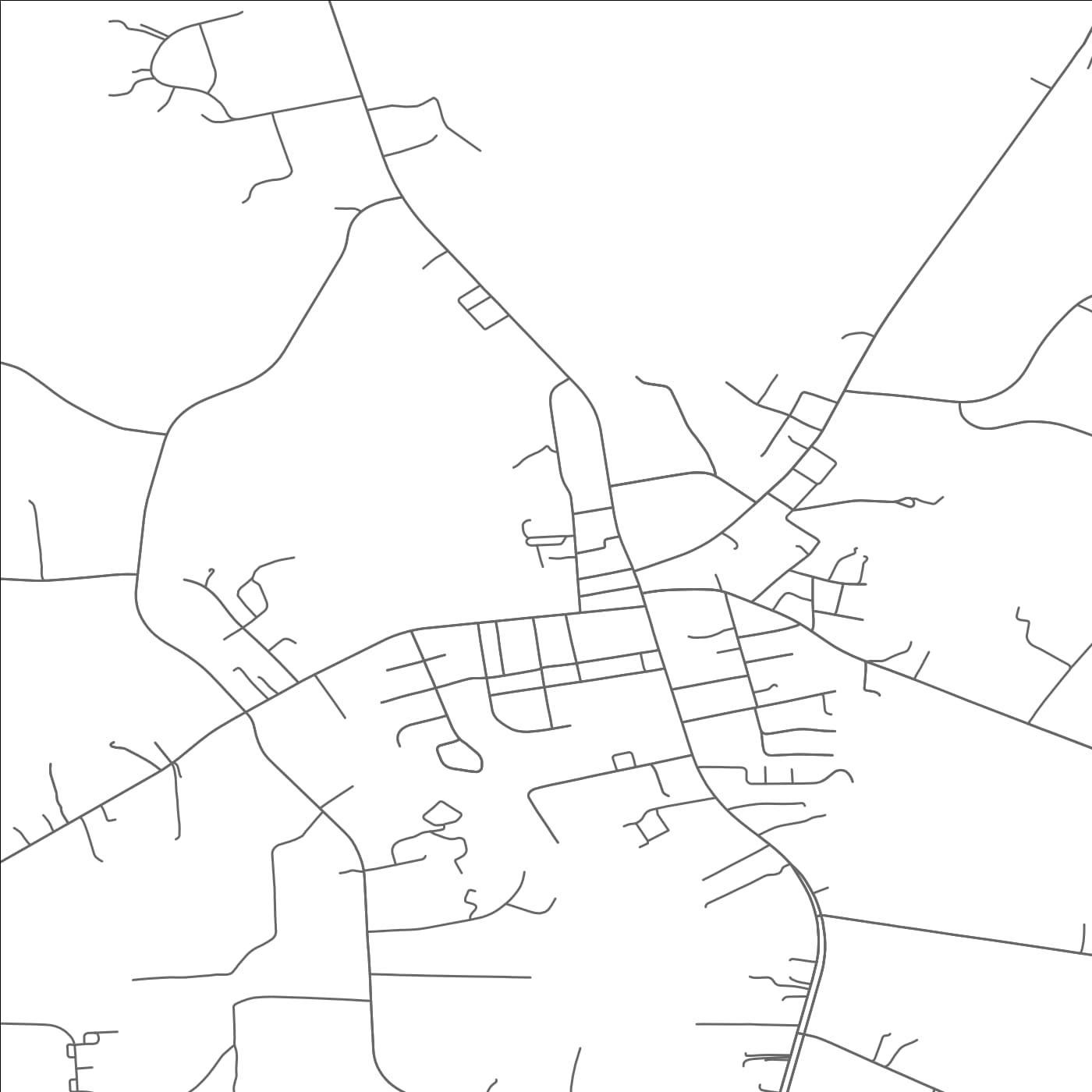 ROAD MAP OF KILMARNOCK, VIRGINIA BY MAPBAKES