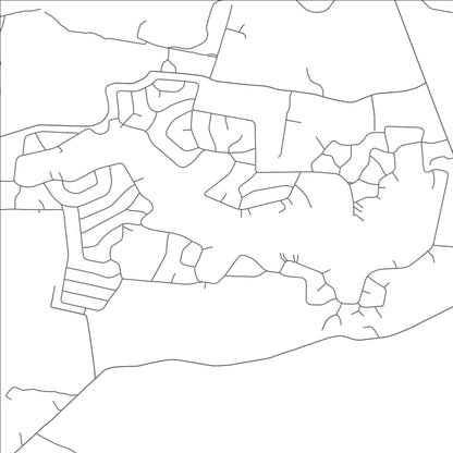 ROAD MAP OF LAKE CAROLINE, VIRGINIA BY MAPBAKES