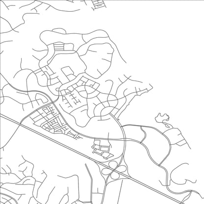 ROAD MAP OF LANSDOWNE, VIRGINIA BY MAPBAKES