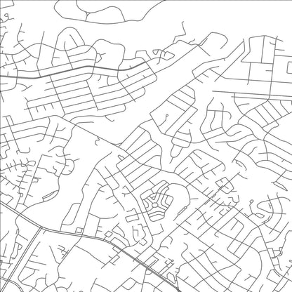 ROAD MAP OF LOCH LOMOND, VIRGINIA BY MAPBAKES