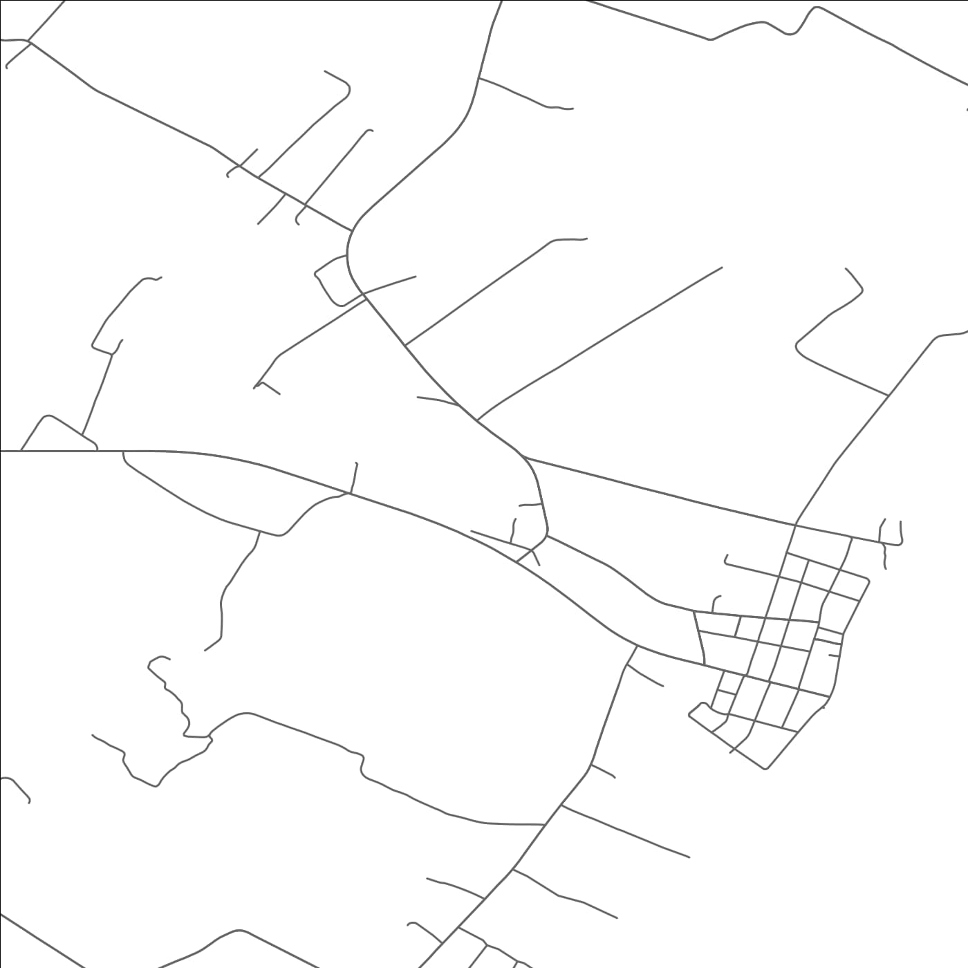 ROAD MAP OF LOCUST MOUNT, VIRGINIA BY MAPBAKES