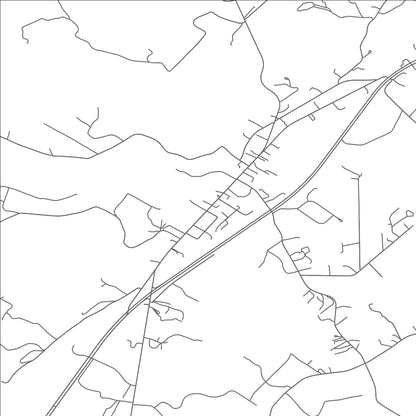 ROAD MAP OF MADISON, VIRGINIA BY MAPBAKES