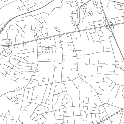 ROAD MAP OF MANCHESTER, VIRGINIA BY MAPBAKES