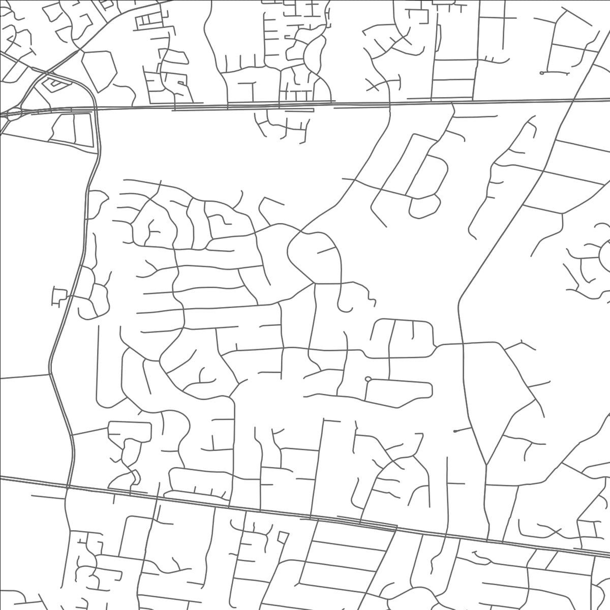 ROAD MAP OF MANTUA, VIRGINIA BY MAPBAKES