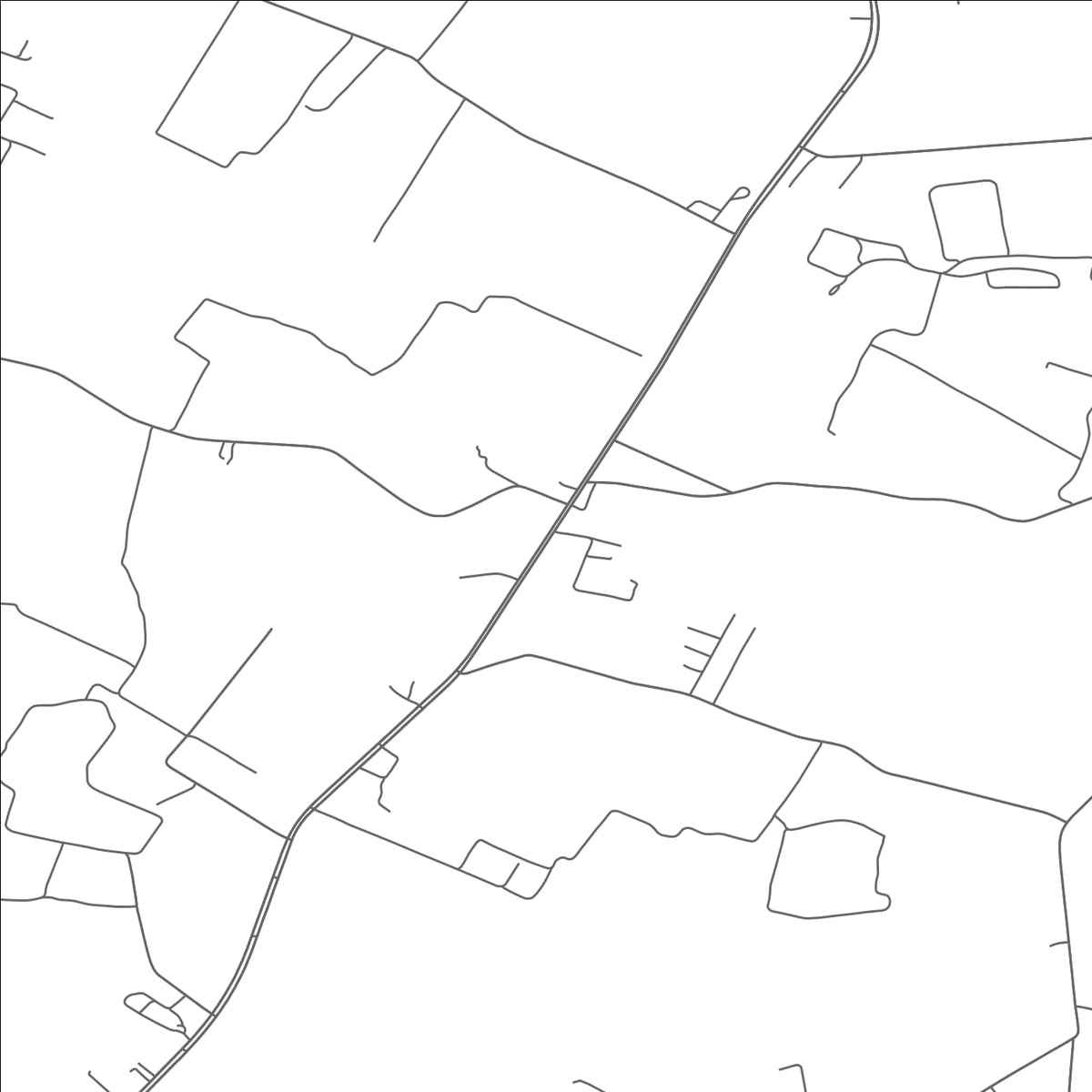ROAD MAP OF MAPPSVILLE, VIRGINIA BY MAPBAKES