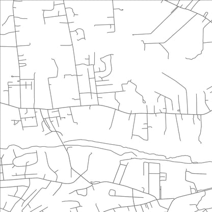ROAD MAP OF MATOACA, VIRGINIA BY MAPBAKES