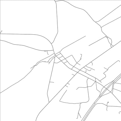 ROAD MAP OF MCKENNEY, VIRGINIA BY MAPBAKES