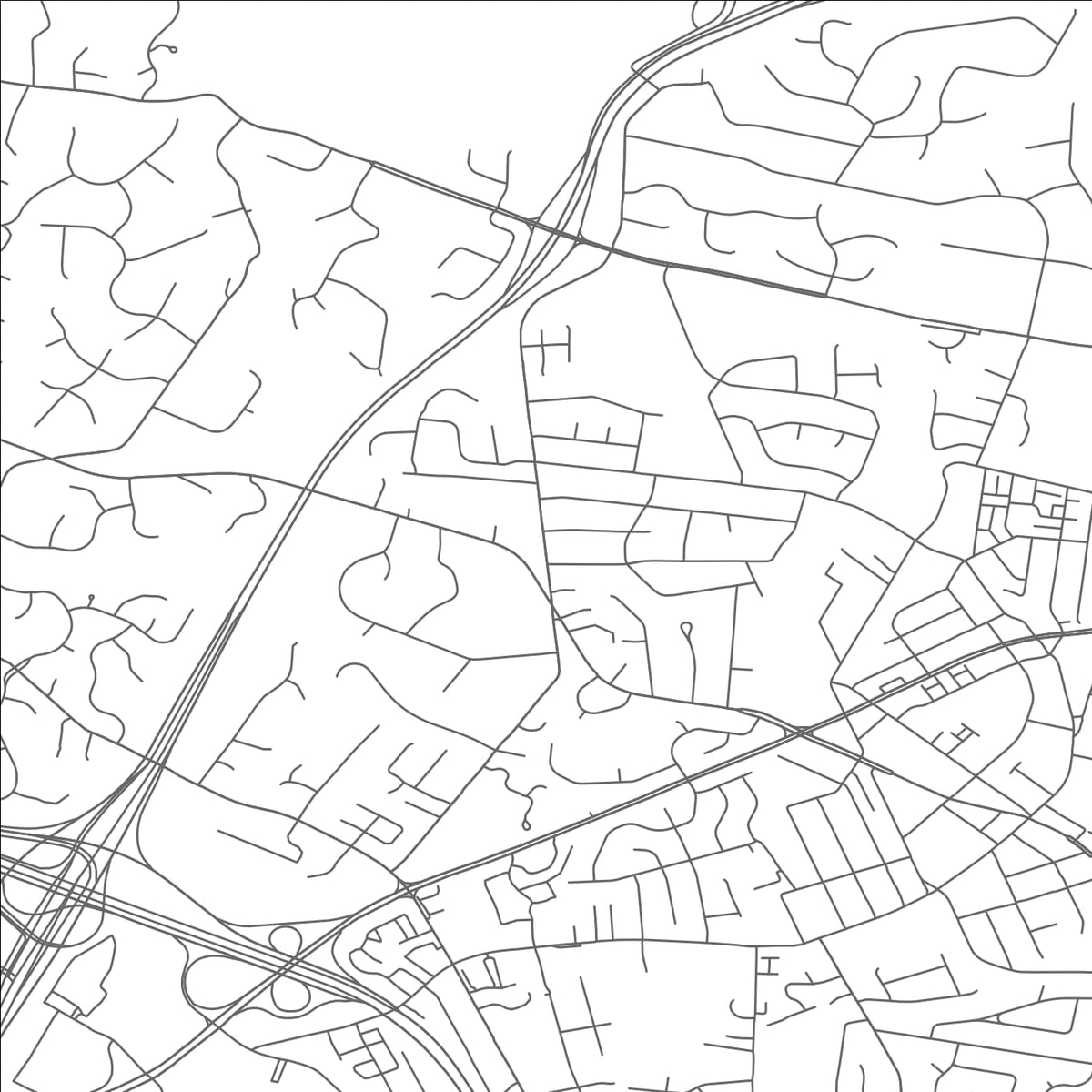 ROAD MAP OF MCLEAN, VIRGINIA BY MAPBAKES