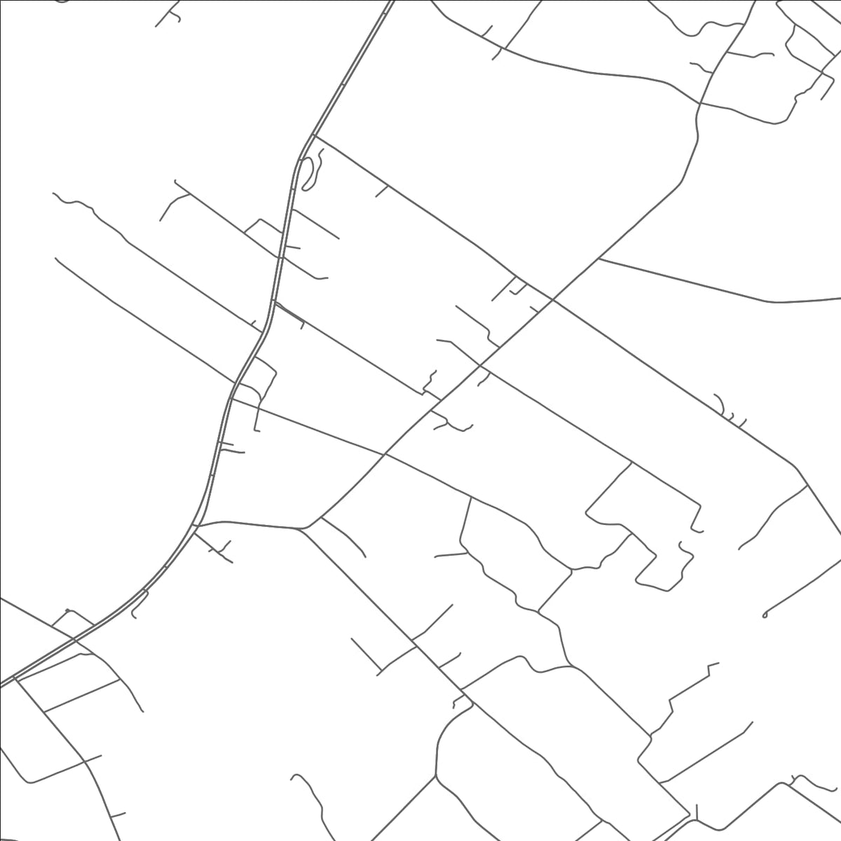 ROAD MAP OF METOMPKIN, VIRGINIA BY MAPBAKES