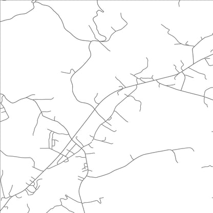 ROAD MAP OF MONETA, VIRGINIA BY MAPBAKES
