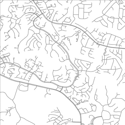 ROAD MAP OF MONTCLAIR, VIRGINIA BY MAPBAKES