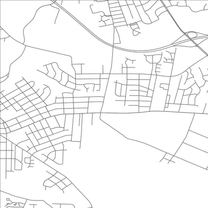 ROAD MAP OF MONTROSE, VIRGINIA BY MAPBAKES