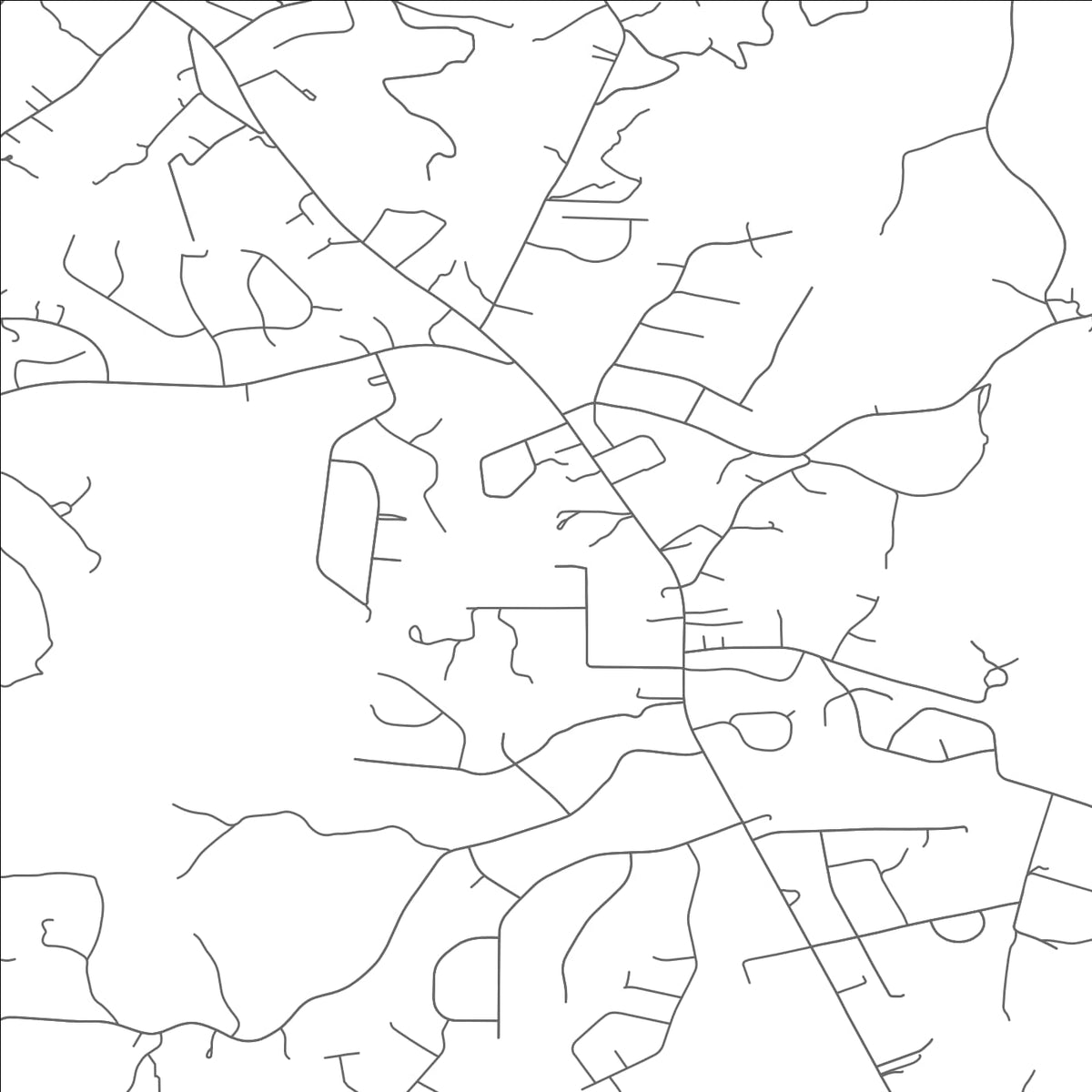 ROAD MAP OF MOUNT HERMON, VIRGINIA BY MAPBAKES