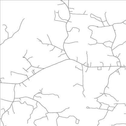 ROAD MAP OF MOUNTAIN ROAD, VIRGINIA BY MAPBAKES