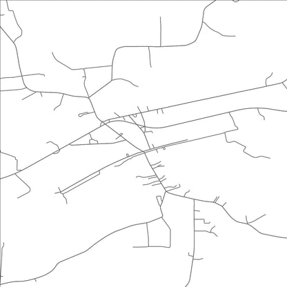 ROAD MAP OF NEWSOMS, VIRGINIA BY MAPBAKES