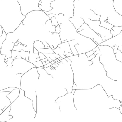 ROAD MAP OF NICKELSVILLE, VIRGINIA BY MAPBAKES