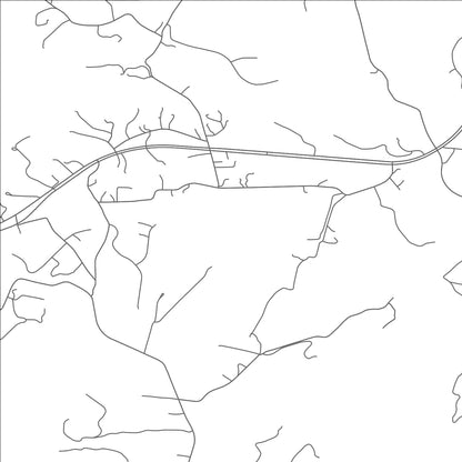 ROAD MAP OF NORTH GARDEN, VIRGINIA BY MAPBAKES