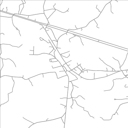 ROAD MAP OF PAMPLIN CITY, VIRGINIA BY MAPBAKES