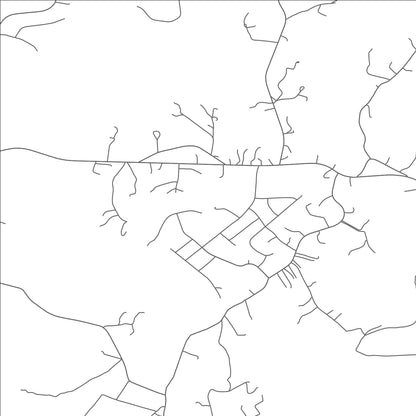 ROAD MAP OF PASSAPATANZY, VIRGINIA BY MAPBAKES