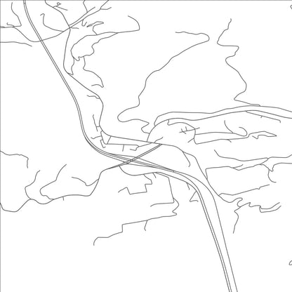 ROAD MAP OF ROCKY GAP, VIRGINIA BY MAPBAKES