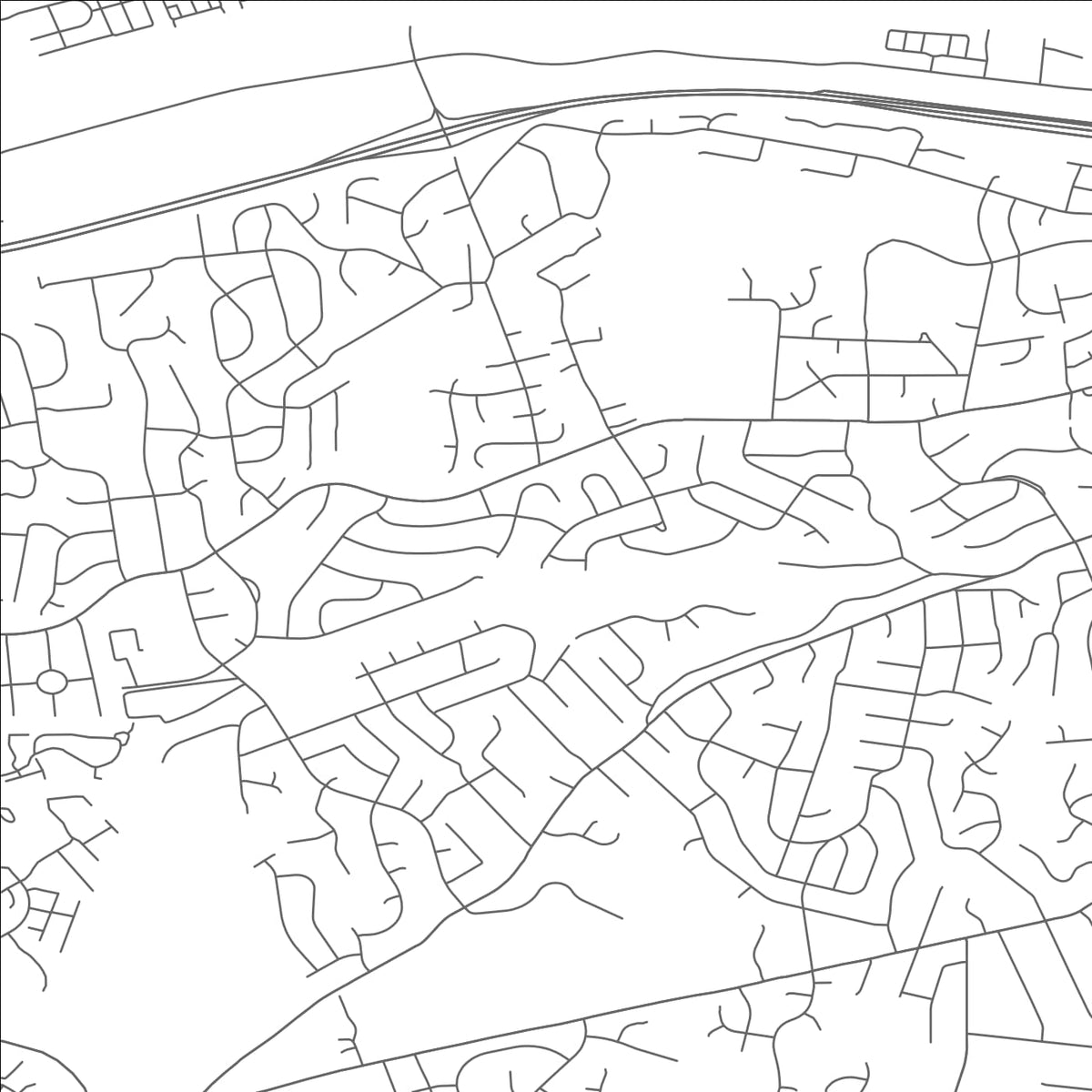 ROAD MAP OF ROSE HILL, VIRGINIA BY MAPBAKES