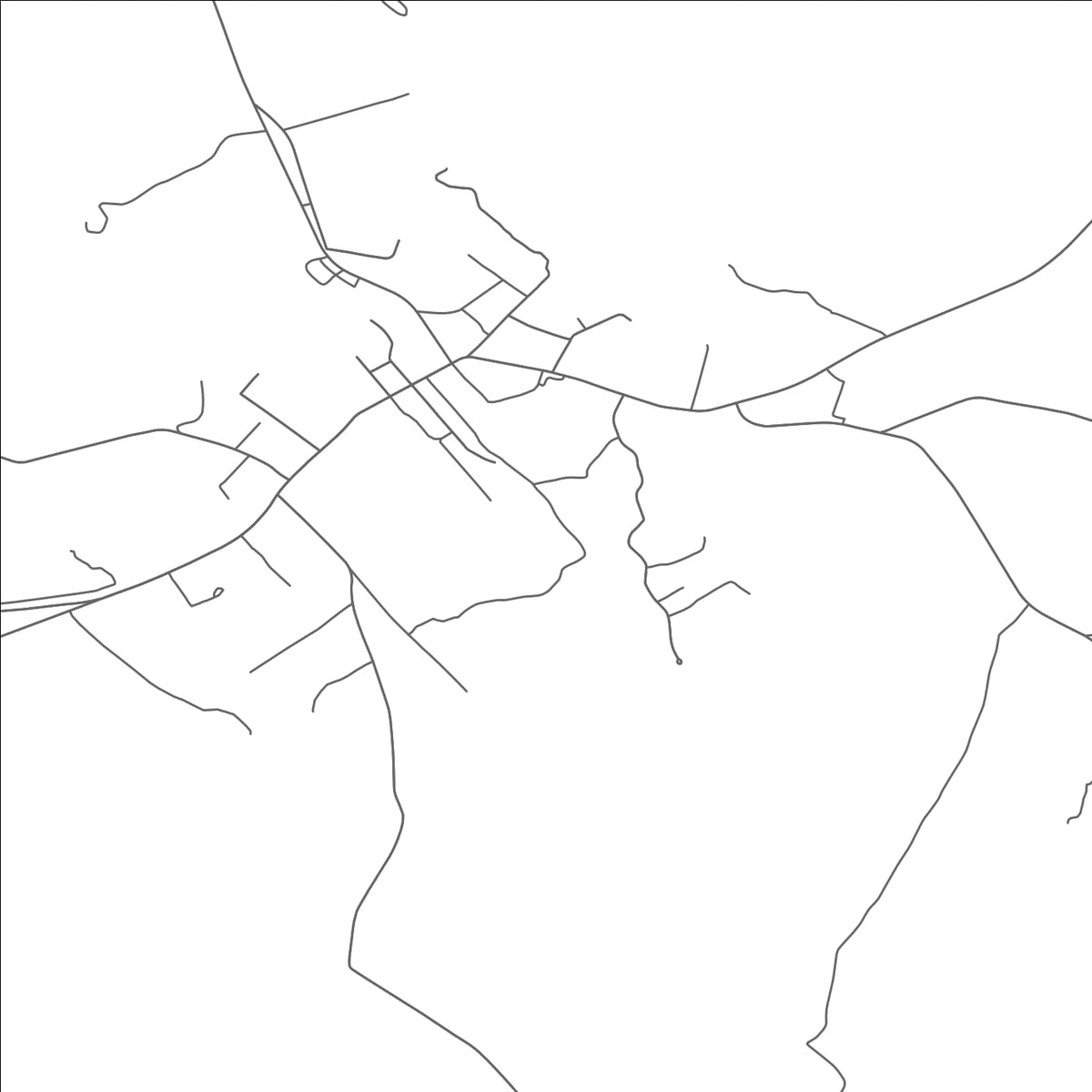 ROAD MAP OF RUSTBURG, VIRGINIA BY MAPBAKES